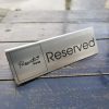 THẺ ĐẶT BÀN, THẺ RESERVED KHẮC THÊM LOGO - Hình ảnh 2